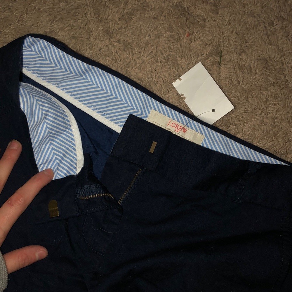 jcrew navy blue shorts!!! brand new, never worn.😇